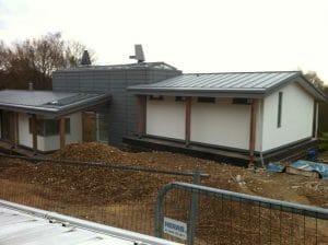 Self Build Orpington Air Source Heat Pump Platform